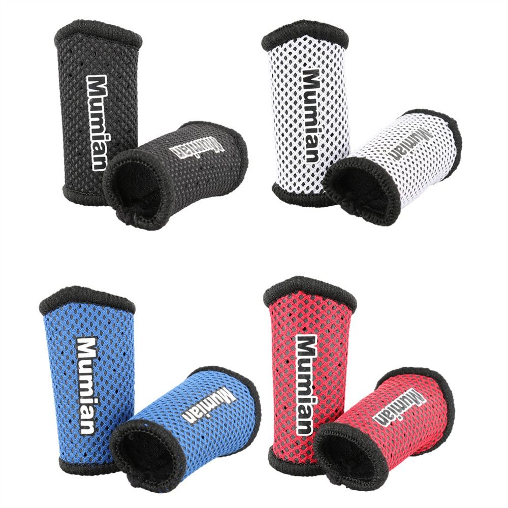 Tilbehør 2 stk. fodbold basketball åndbar badminton fingerstøttebånd fingerstøtte fingerærme fingerbeskytter