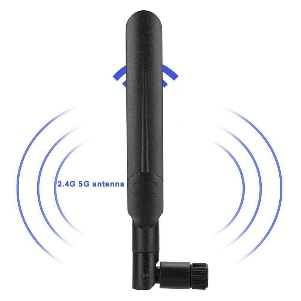 Wifi Antenne 8dBi SMA Stecker 2,4 GHz 5GHz 5,8 Ghz Dual Band 2,4g Wi Fi 2,4 Ghz 5G 5,8G Antena + 21cm Zopf Kabel