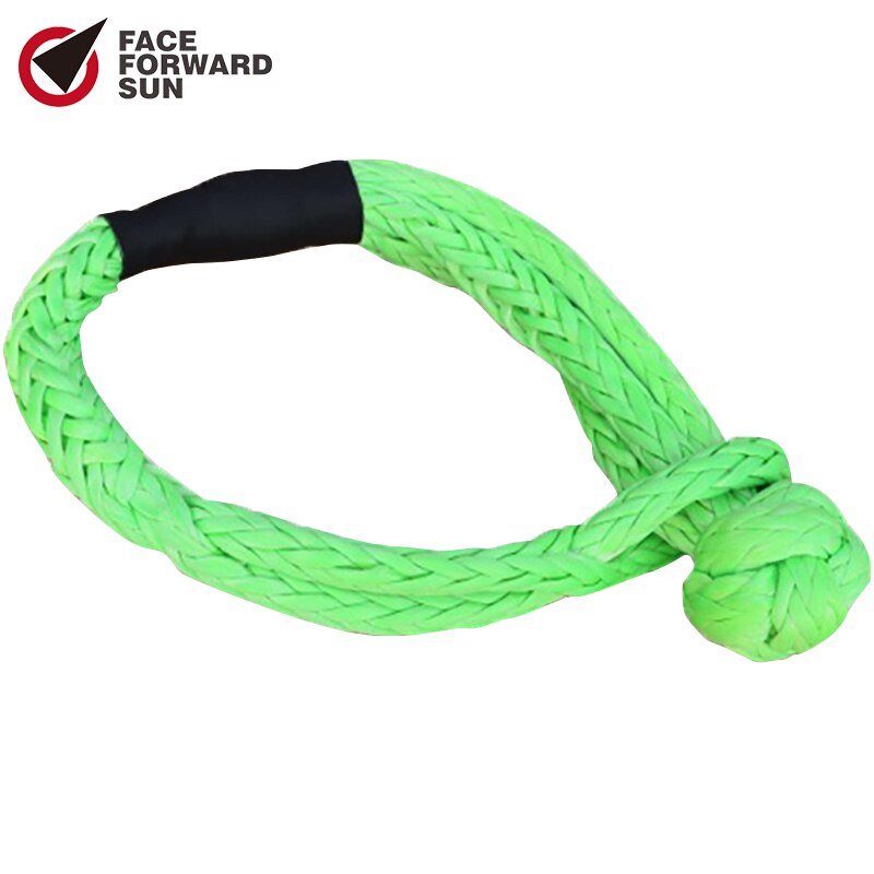 7/16" Soft Shackle,11mm*155mm UHMWPE Shackle,ATV Winch Shackle,Synthetic Shackle for Offroad,truck,sailboat