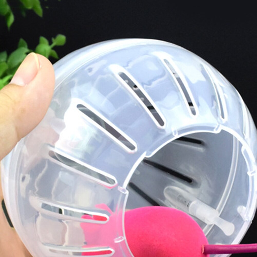 Boule en plastique de 10/12 cm pour l'extérieur, petit animal de compagnie, souris, rongeur, Jogging, jouet amusant, Hamster, Rat