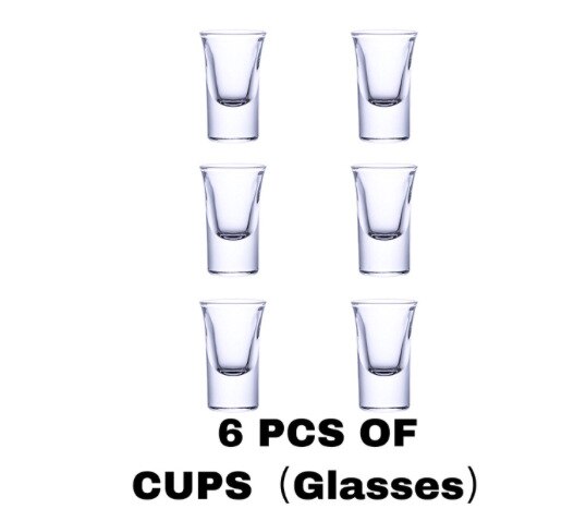 6 Shot Glass Dispenser Holder Shot Buddy Wine Cocktail Fast Fill Tool Cooler Beer Beverage Drink Dispenser Party Bar Accessories: Transparent