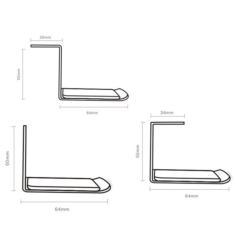 Soporte de pared para colgar auriculares, soporte de escritorio, auricular colgante, gancho de pared, accesorios