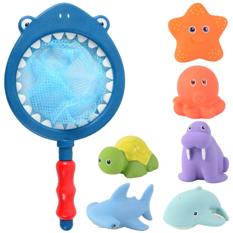Arenero para niños de 5 a 14 piezas, juguetes de playa para niños, juguetes de juego de playa de silicona suave, carrito de juegos para bebé al aire libre, arena y agua: C