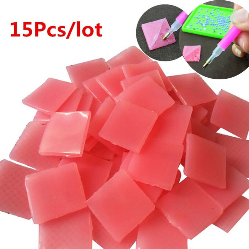 Diamond Painting Drawing Ruler Dot Drill 5D DIY Diamond Embroidery Mesh Ruler Stainless Steel Ruler Tools: 2x2cm mud-15pcs