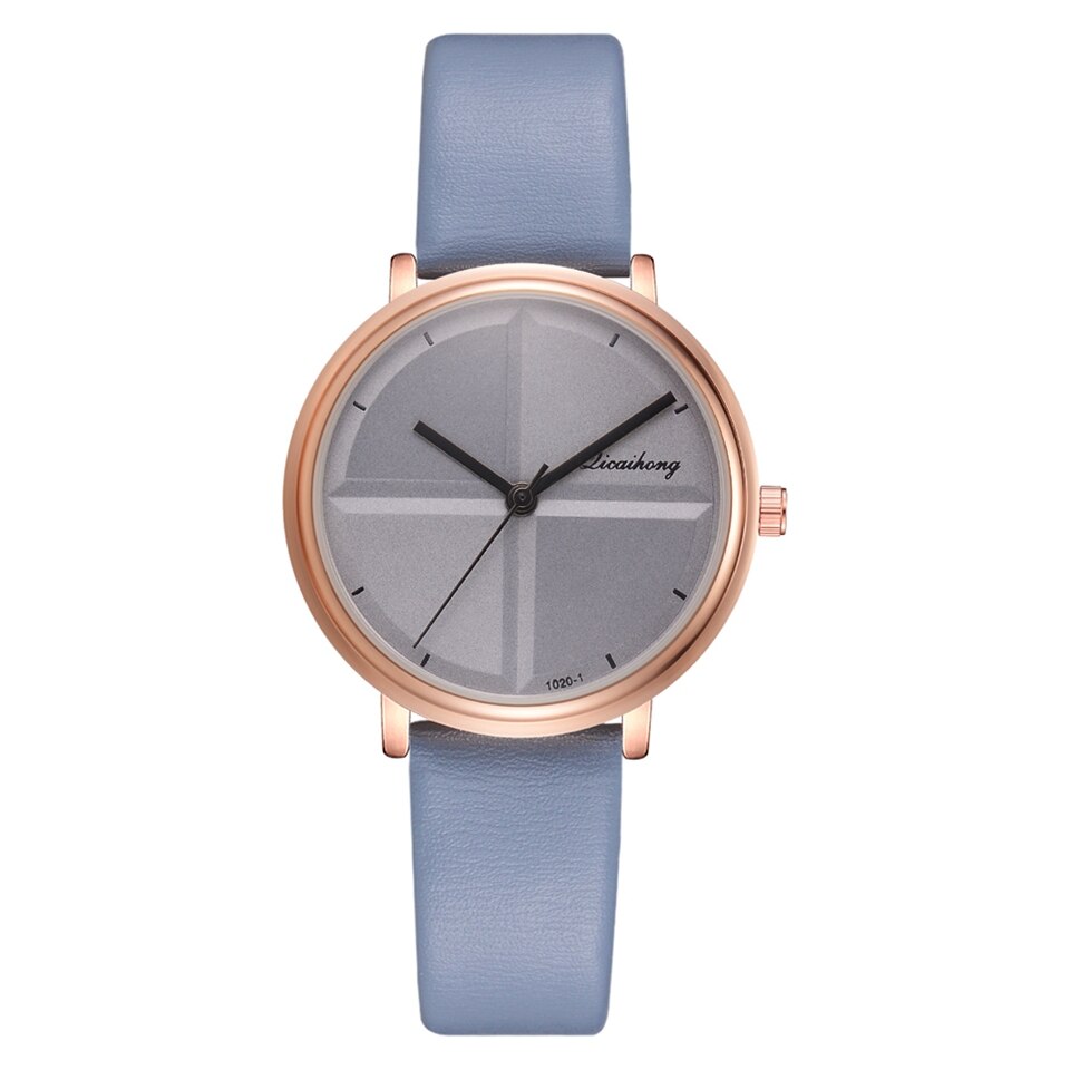 Exquisite Eenvoudige Stijl Vrouwen Horloges Kleine Mode Quartz Dames Horloge Top Meisje Armband Horloge: sky Be