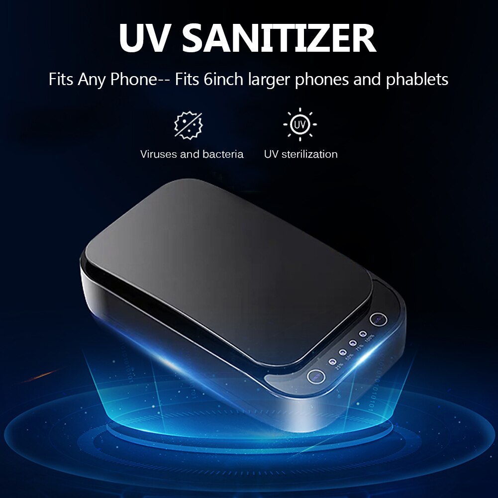 Multifunctional UV Sterilizer Safety Hygiene Good Sealing Performance with Wireless Phone Charger Aroma Diffuser