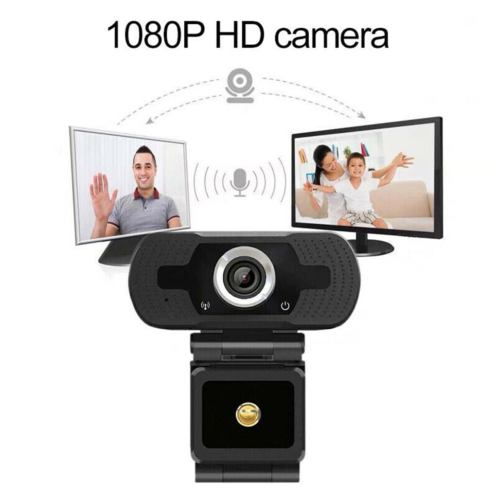 1080P Computer PC HD Webcam Video Camera with Microphone Live Teaching PC Laptop Camera Web Camera