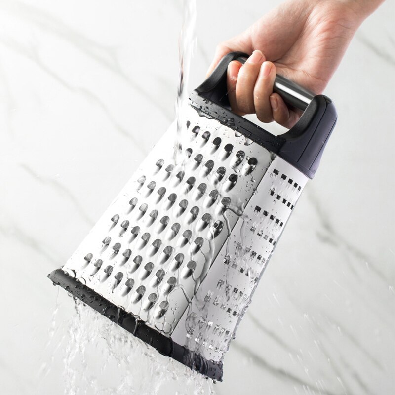Stainless Steel Grater Multifunctional Vegetable Cutter Carrot Potato Vegetable Shredder Four Side Box Grater Kitchen Accessorie