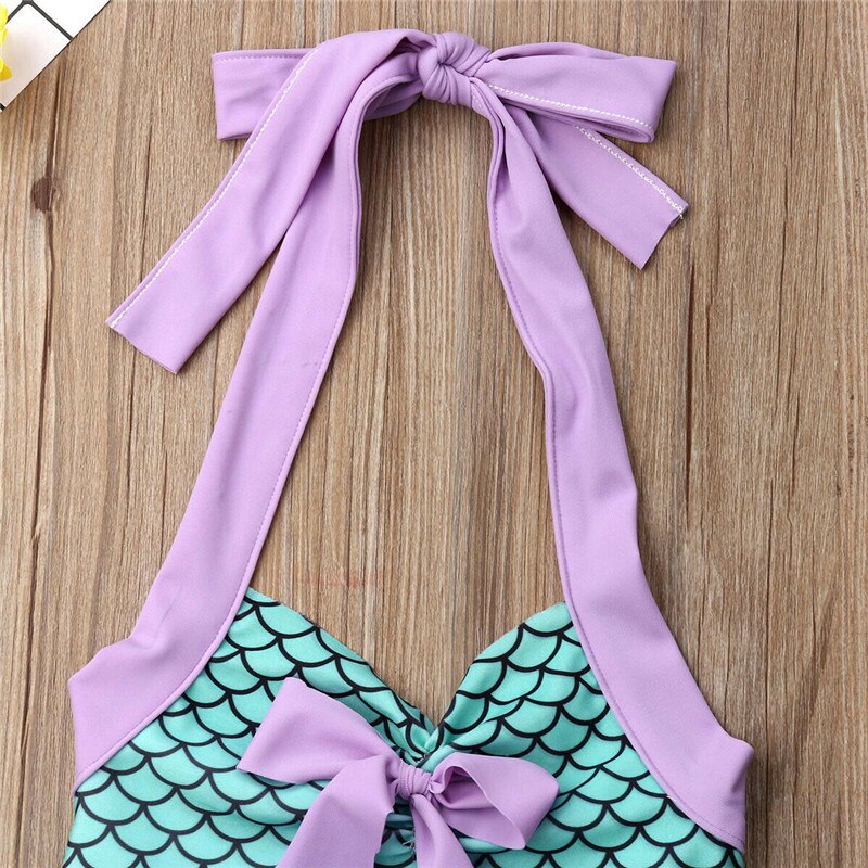 Girls Swimwear Summer Ruffle Swimsuit Bikini Set Kids Swimming Costume Beach Bathing Suit Girls Swimsuit Children Bikini