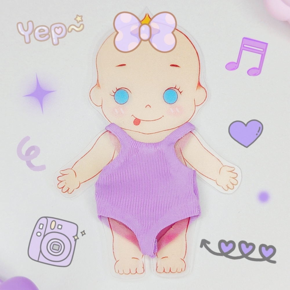 Cute Sonny Angel Hippers Handmade Swimsuit Clothes Changing Accessories Dress Shorts Costume Bag Animal Ocean Series Fan: Chocolate