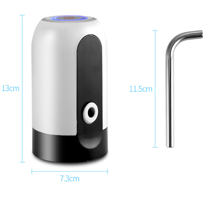 Dispensador de agua eléctrico USB, dispositivo de bombeo de agua potable con botón, botella automática, para hogar, escuela y oficina
