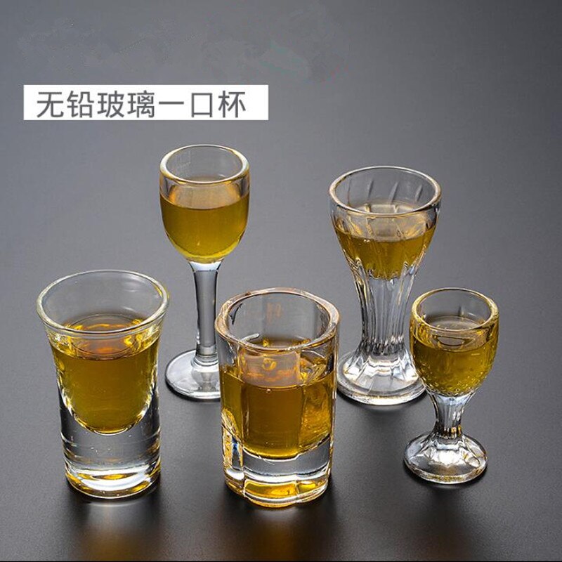 6 stuks Platform cup drank cup borrelglas klein wijnglas cup kogel cup witte wijn glas wodka glas