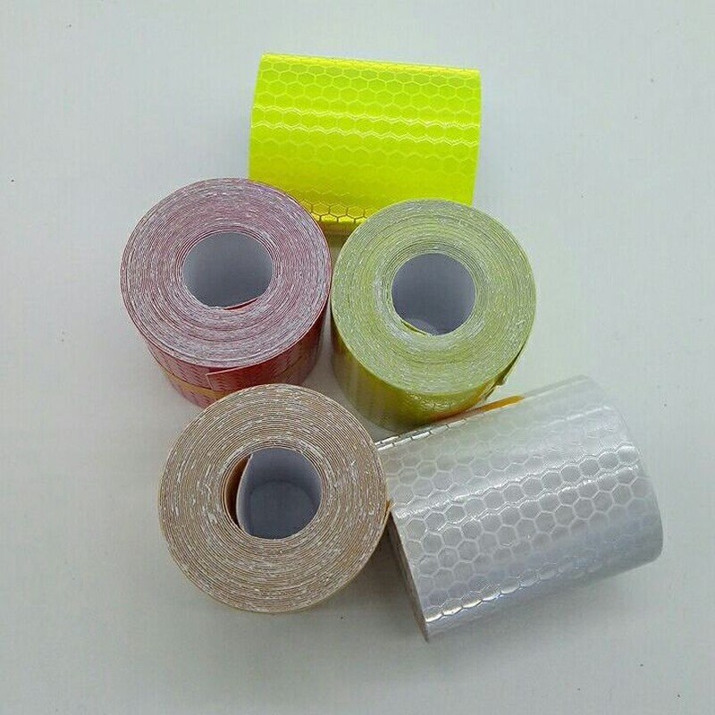 1 Roll 5*300cm Reflection Sticker Car Reflective Tape Decoration Safety Warning Reflection Tape Film Auto Motorcycle Stickers