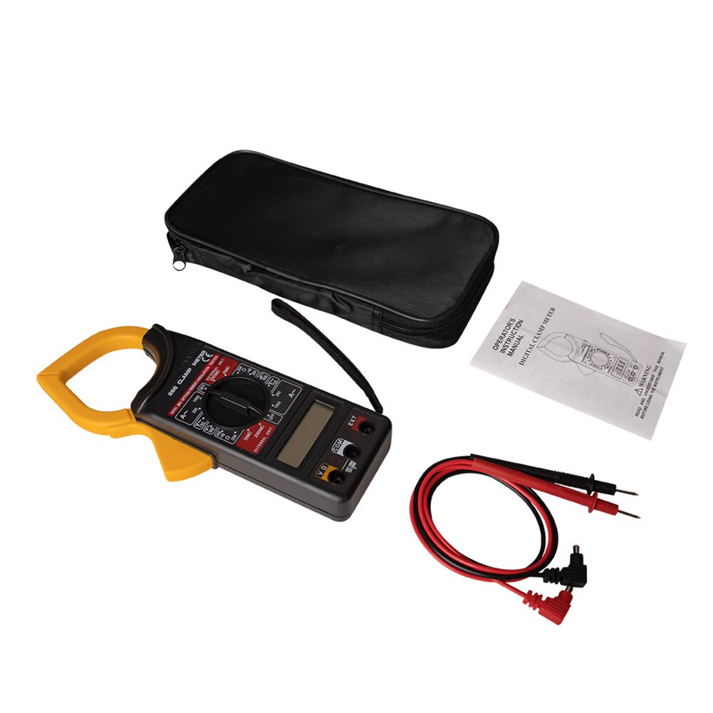 266X Digital Clamp Meter DC AC Current Voltage Ampere Tester Ammeter Multimeter Electrician Tool Voltmeter Voltage Tester