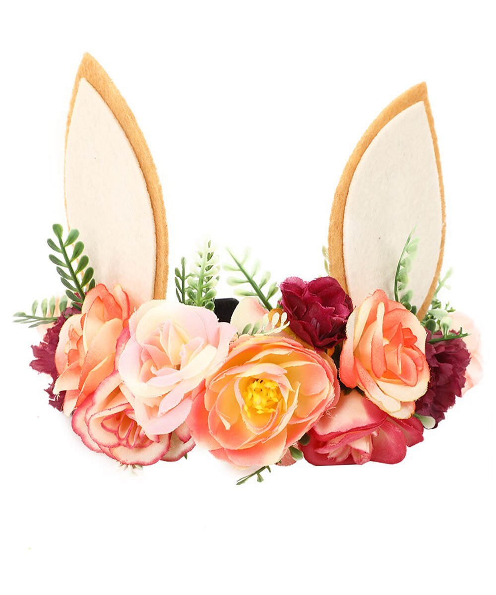 Citgeett Leuke Pasen Dag Baby Kids Meisjes Baby Bloemen Hoofddeksels Hoofdband Hoofd Hoepel Haaraccessoires: B