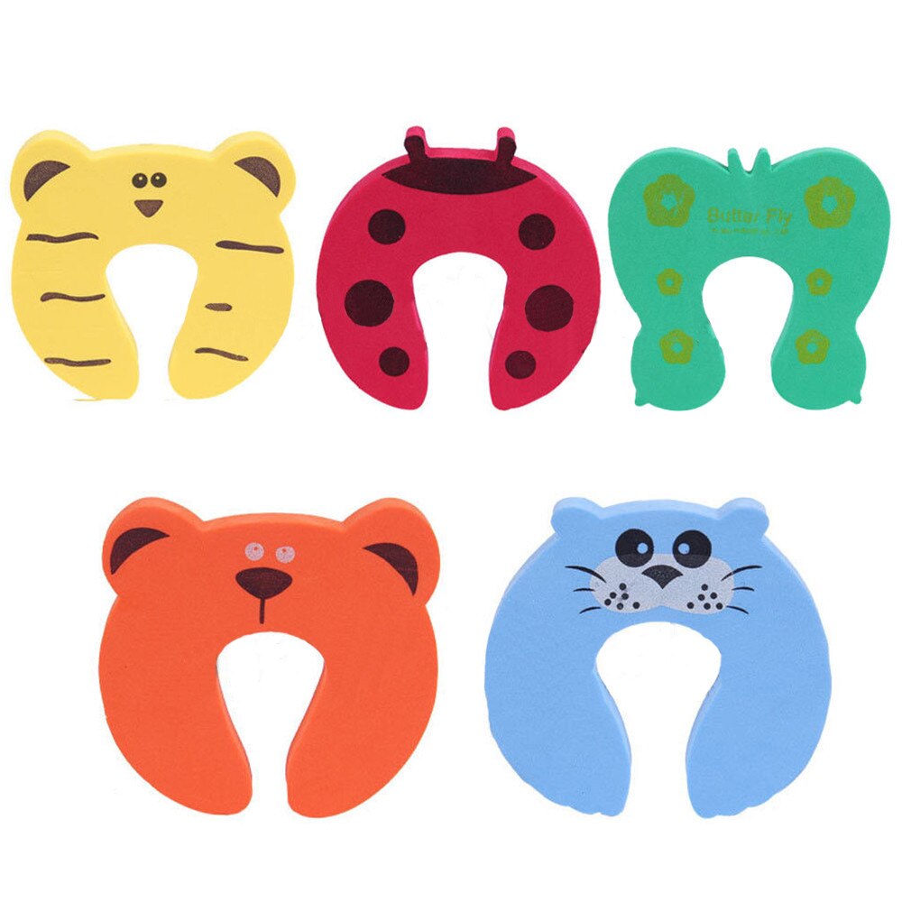 1 Pcs Clamp Protection For Window Doors Doorstop Window Stopper Protection Children Easy Useful L*5