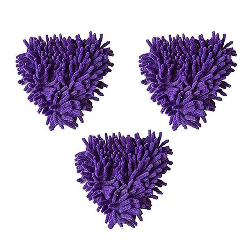 Intrekbare Roterende Driehoek Extension Cleaning Mop Glasreiniger Ultrafijne Vezels Reinigen Stof Mop: D