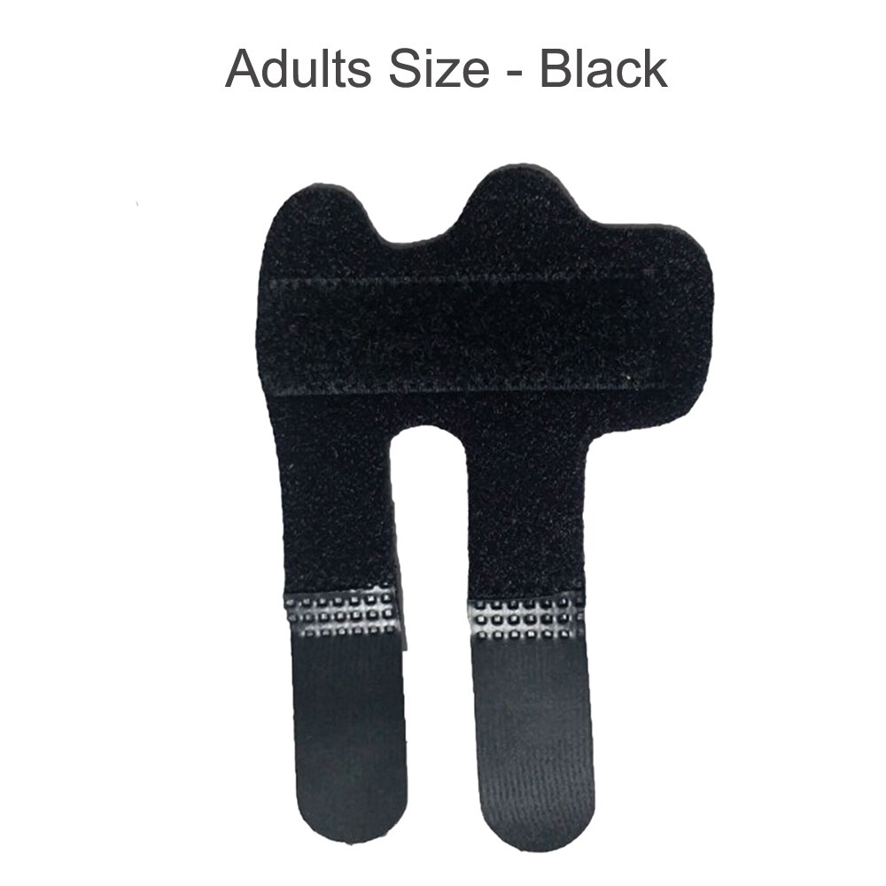 Trigger Finger Splint Supports Brace for Middle Ring Index Thumb Pinky Breaks Fractures Hands for Arthritis Pain Sport Injuries: Adults - Black