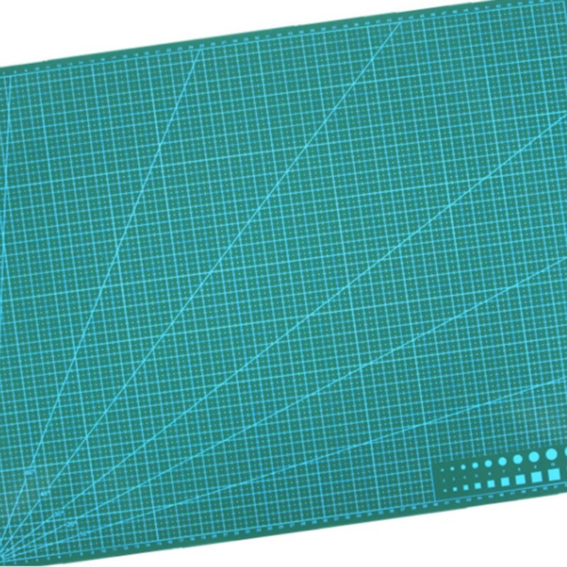 A2 Pvc Double Printed Self Healing Cutting Mat Craft Quilting Scrapbooking Board 60 x 45Cm Patchwork Fabric Paper Craft Tools