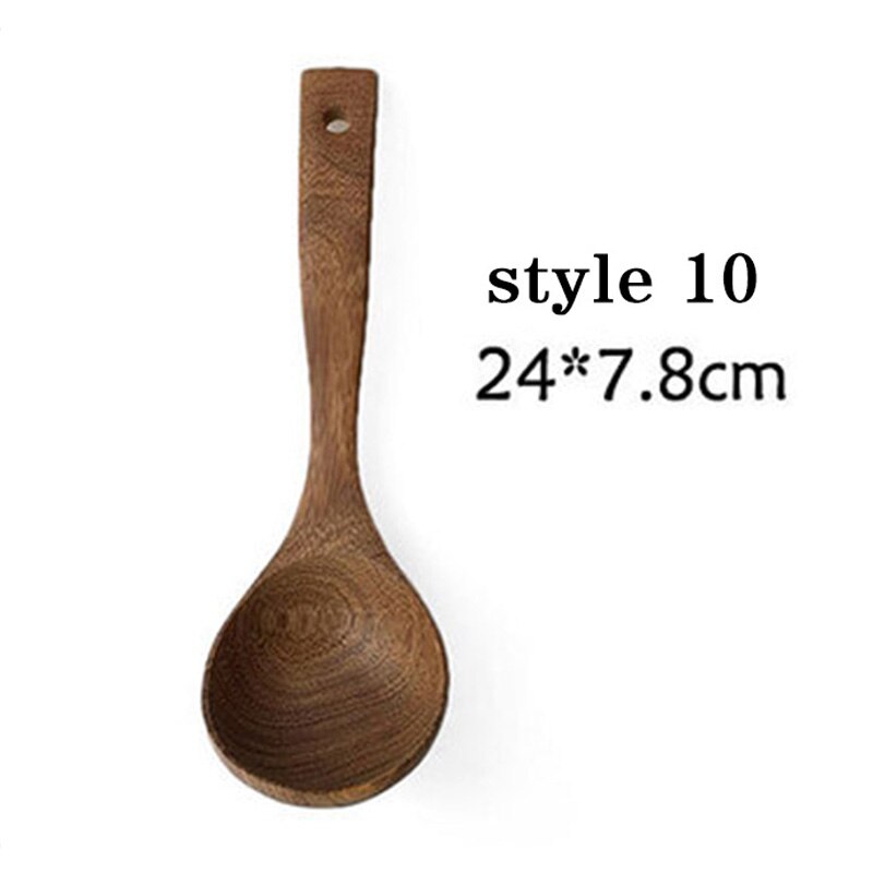 1pc Non-stick Wood Spatula Shovel Spoon Kitchen Accessories Non-Stick Cookware Cooking Utensils Tools Household Kitchen Cookware: style 10