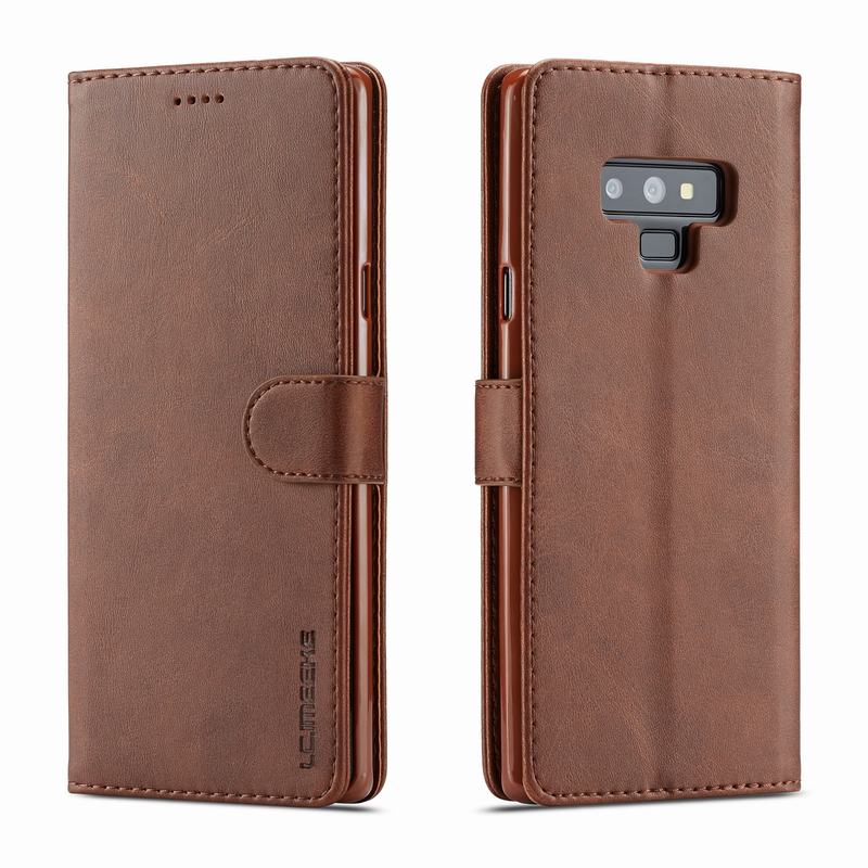 Funda de lujo para Samsung Galaxy Note 9: Brown