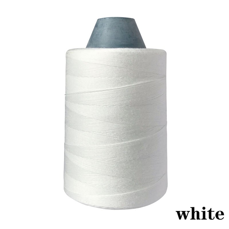 20/4 sewing cotton thread large size 2300 yards 100% cotton DIY Jeans clothing package decorate Sewing machine polyester thread: white