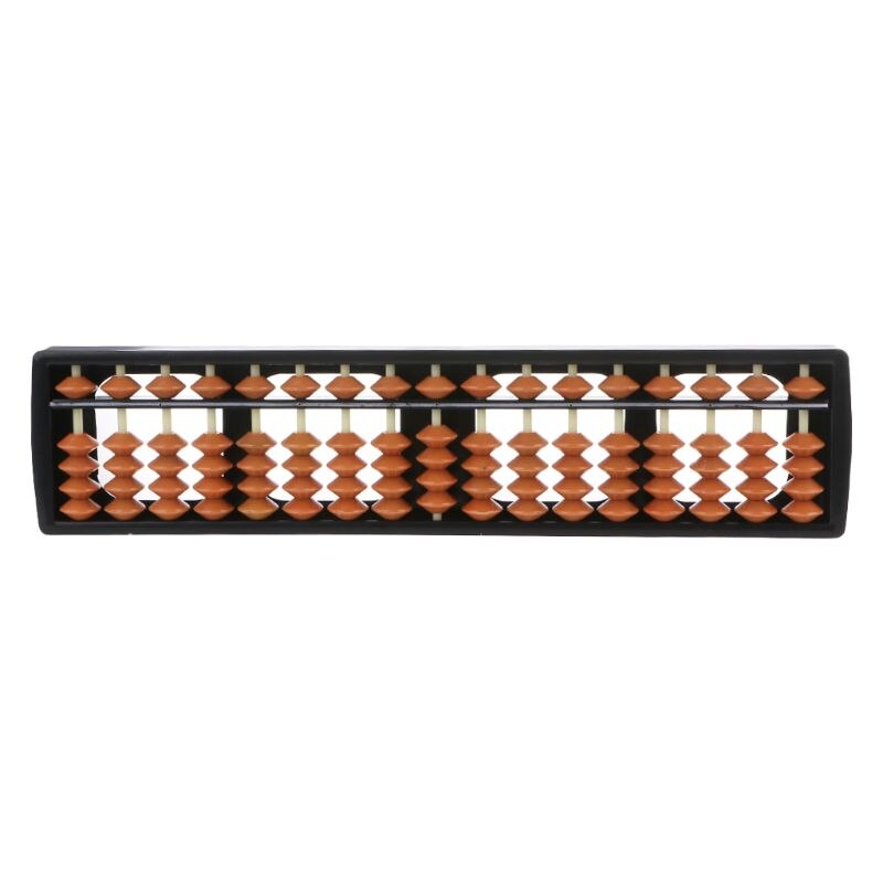 17 Digit Rods Standard Abacus Soroban Chinese Japanese Calculator Counting Tool for Mathematics