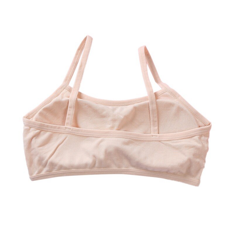 Girls Training Bra Wireless Thin Cup Bra Comfortable Teenage Underwear