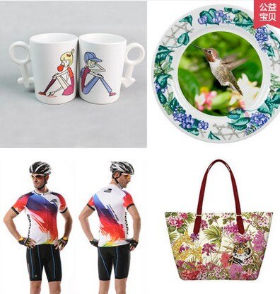 Sublimation heat transfer paper A4 size for non-cotton material printing mug, phone case, plate, mouse pad, pillow, bag