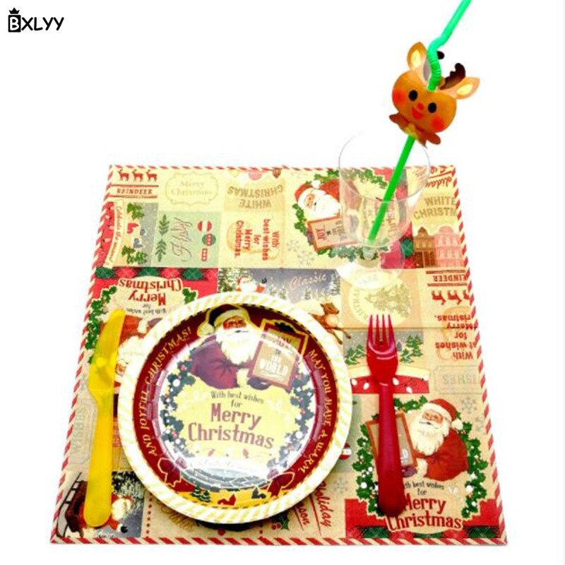 BXLYY Kerstman Bronzing Wegwerp Papierlade Kerst Decoraties voor Huis Feestartikelen Verjaardagsfeestje Decoraties Kids.7