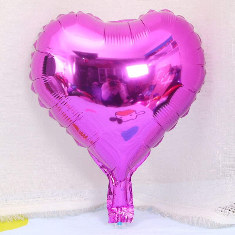 10 inch heart-shaped helium balloon wedding balloons ceremony decoration balloons love birthday balloons
