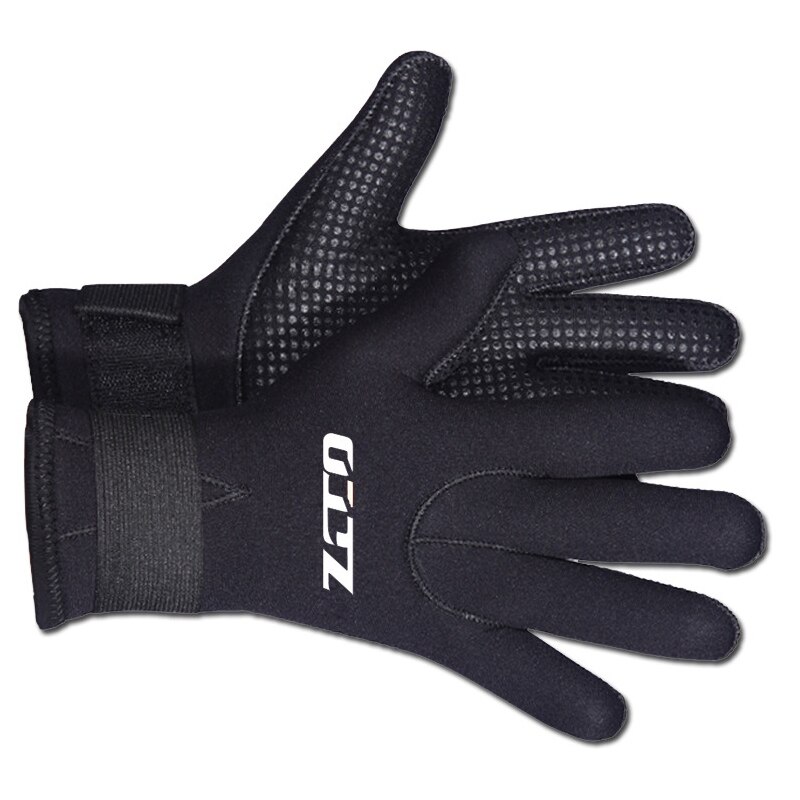 Guantes de buceo de neopreno de 3mm para pesca submarina, guantes antideslizantes, guantes ajustables para mantener el calor, accesorios de buceo