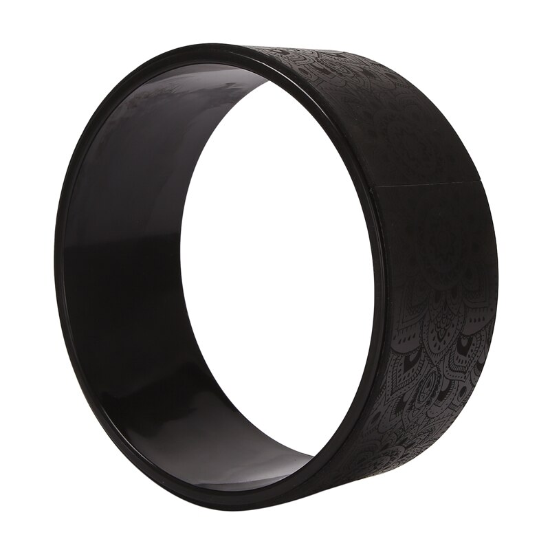 -Yoga Wheel Roller Back Roller Back Wheel for Dharma Yoga Pose Backbend Stretching Improving Flexibility