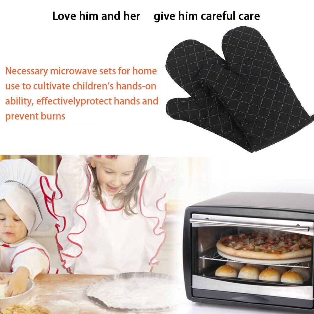 Ovenwanten Bakken Anti Handschoenen Hoge Temperatuur Weerstand Oven Magnetron Isolatie Bakken Mitten Bakvormen Keuken Gereedschap