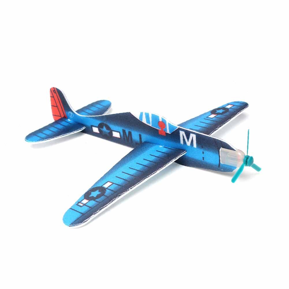 5X Kinderen Kid Glider Planes Onderwijs Speelgoed Vliegende Modelvliegtuigen Vliegtuig