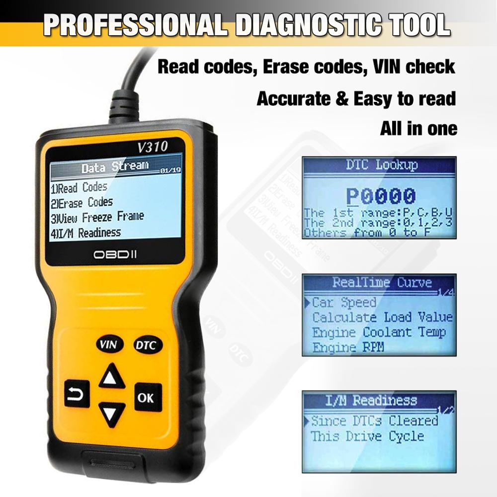 MOTOPOWER MP69033 OBD2 Scanner Universal Car Engine Fault Code Reader, CAN Diagnostic Scan Tool for All OBD II Protocol Cars