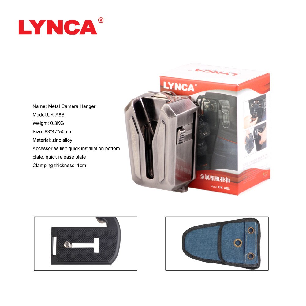 LYNCA Kamera Riemen Riemen Multi-funktion Fotografie Gürtel Rucksack Gürtel Klettern Reiten Reise Objektiv Tasche Schnalle Für SLR Kameras