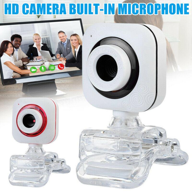 Nouvelle caméra HD sans lecteur USB Webcam pince Web Cam Microphone intégré pour ordinateur de bureau Webcam de conférence de diffusion en direct