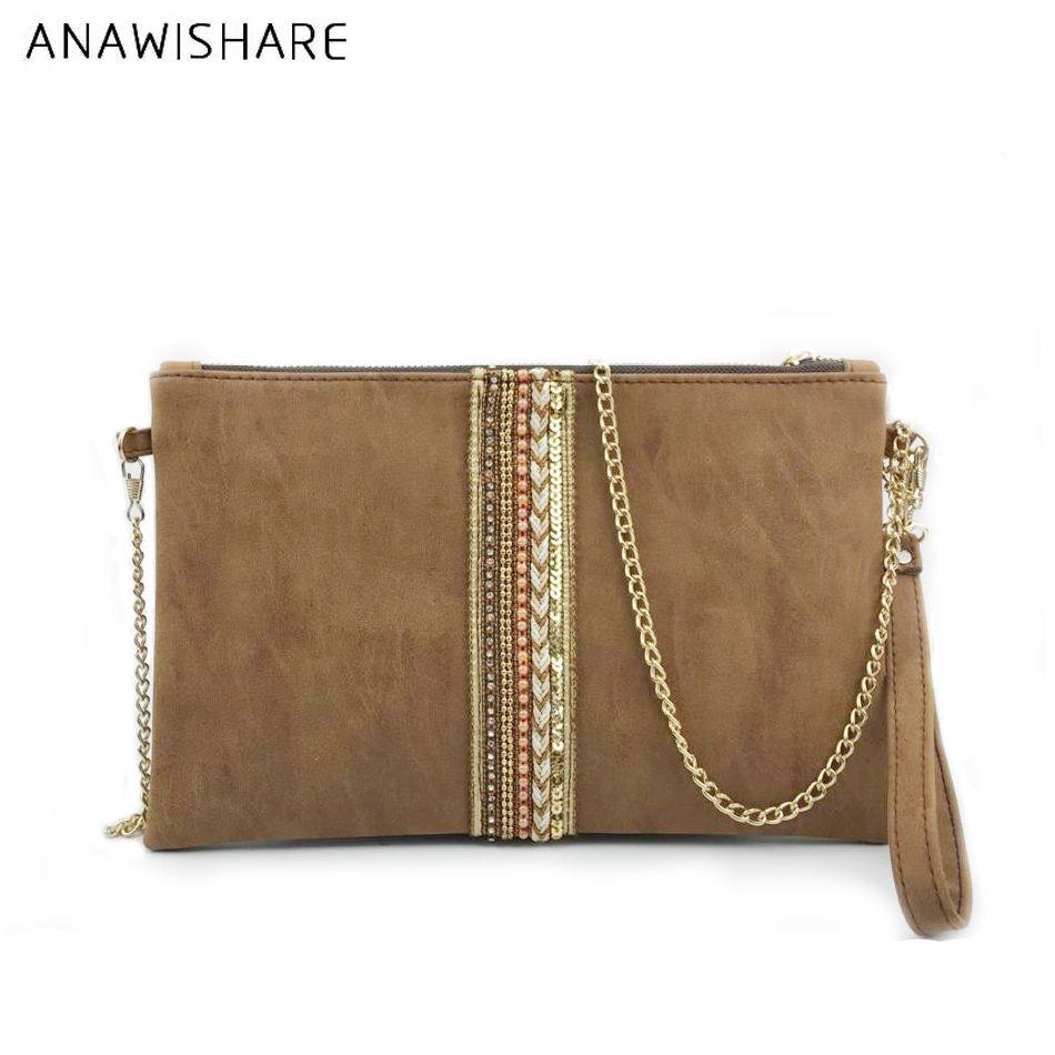 ANAWISHARE Frauen Schild Kupplungen Leder Handtasche Diamant Kleine Crossbody-tasche Für Frauen Bote Taschen Umschlag Abend Partei Taschen