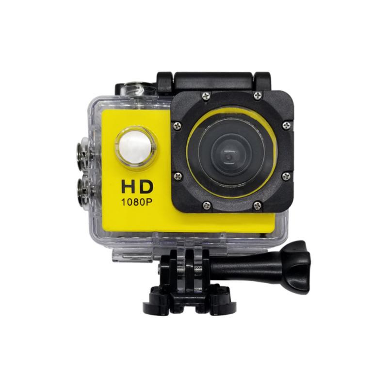 1pcs Action Camera 140 Degree Wide-angle High Definition LCD Screen Multi-color Optional Water Sports Waterproof 12MP HD 1080P
