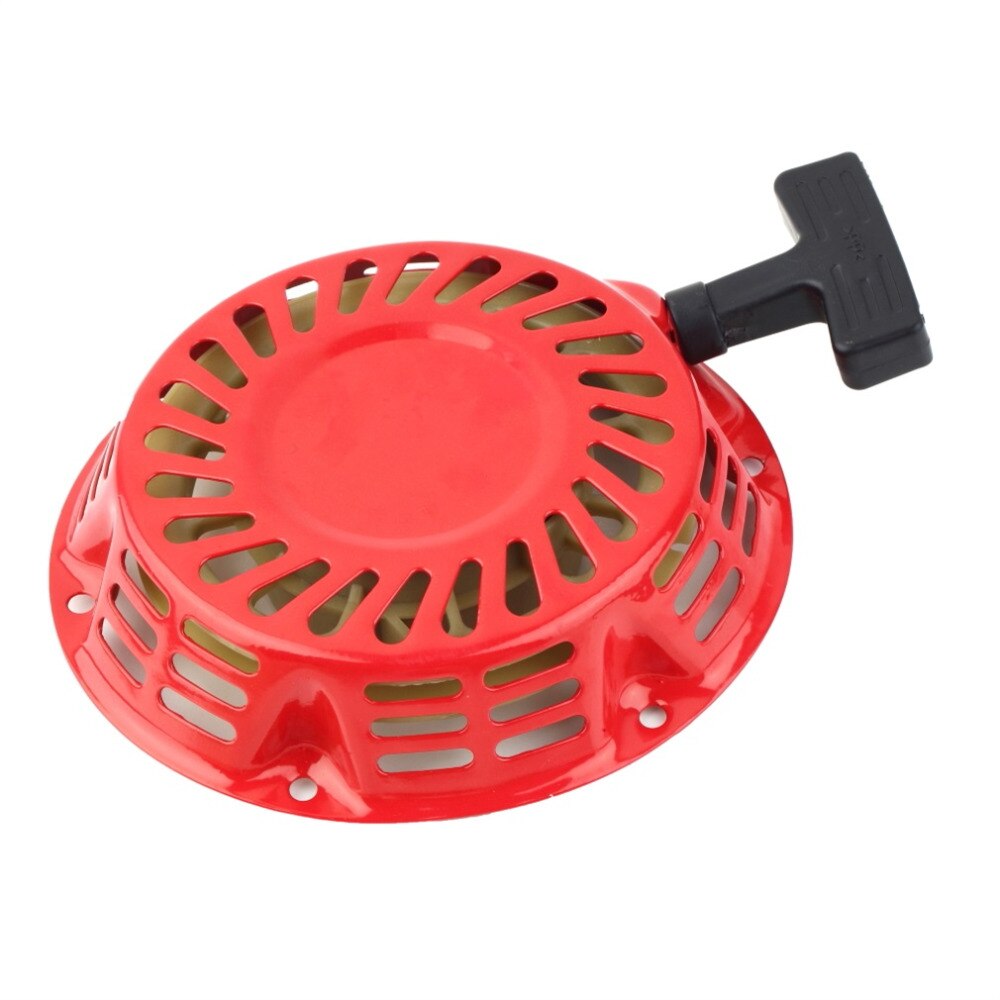 1 set Recoil Starter Cup Assembly Red Pull Start Generator Recoil Pull Starter Start For Honda Gx160 Gx120 Gx200