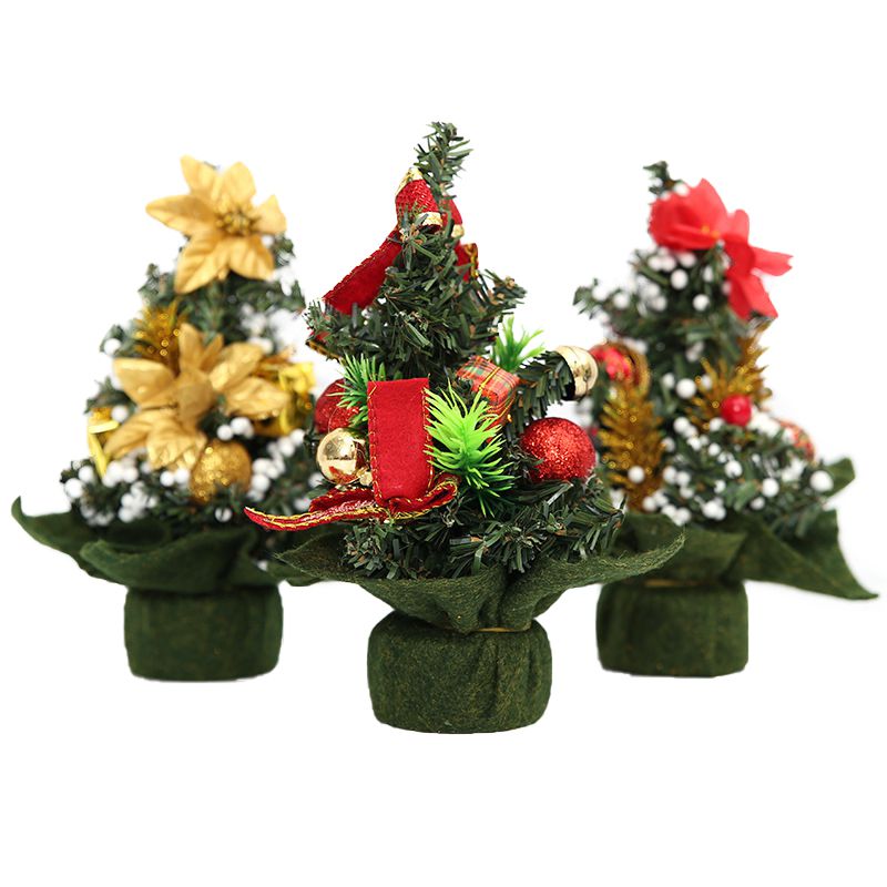 Small Christmas Tree Desktop Decoration Tree For Christmas Home Party Decoration Mini Christmas Decoration