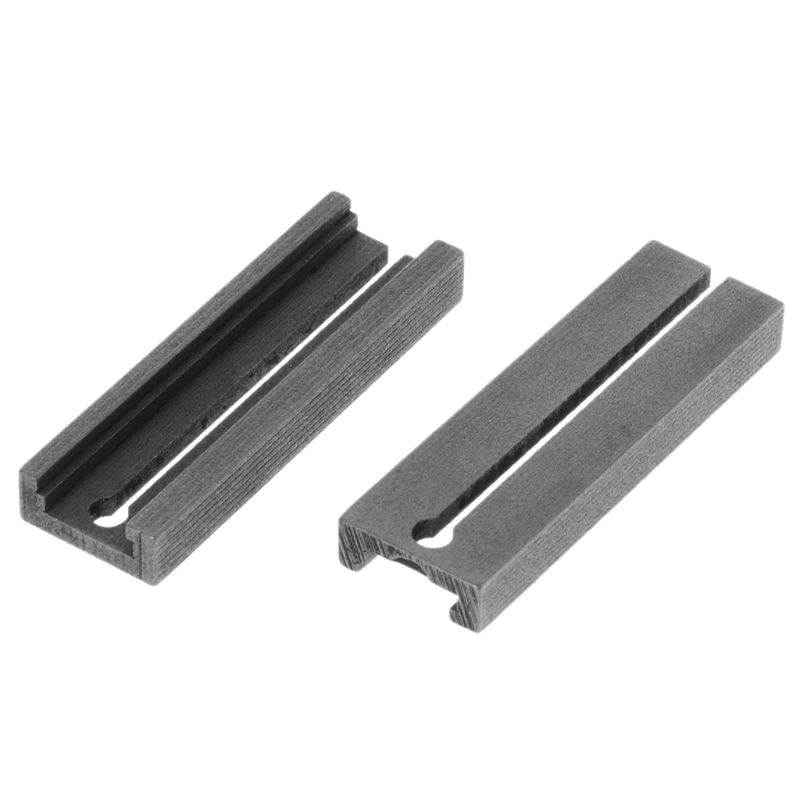 2pcs/set HU66 Duplicating Fixture Clamp For Car Key Blank Key Cutting Machine Accessories Key Cutter Machine Part
