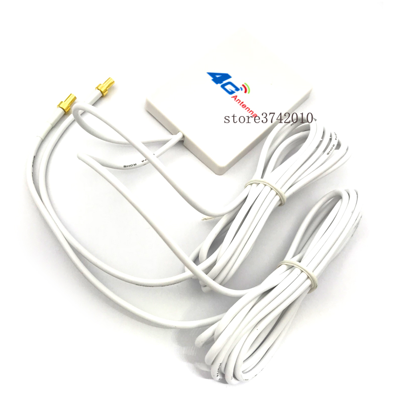 High Gain 3G 4G LTE Antenn Router Externe Anetnna TS9 CRC9 SMA MALE Connector 3M 700- 2700MHz