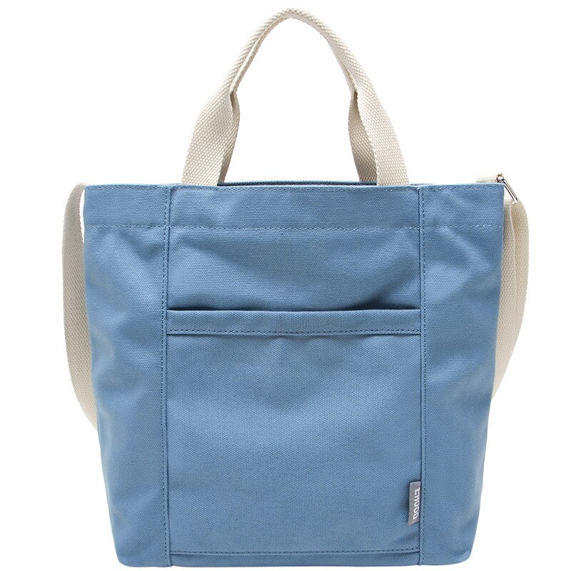 Crossbody väska damhandväska handväska: Blå