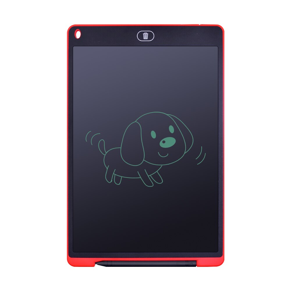 CHIPAL 12 Inch LCD Drawing Tablet Digital Writing Graphic Tablets Electronic Handwriting Pad Pads Graphics Board for Kid Kids: Red