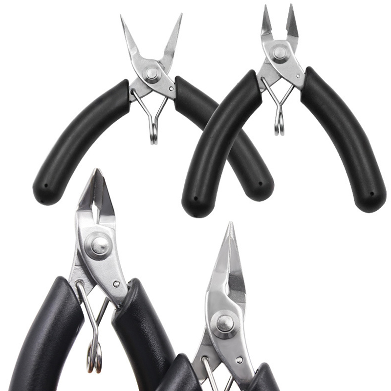 1Pc Sieraden Gereedschap Dikker Handvat Roestvrijstalen Tang Tang Staal Draadsnijder Voor Sieraden Reparatie Draadwikkel Ambachten Maken
