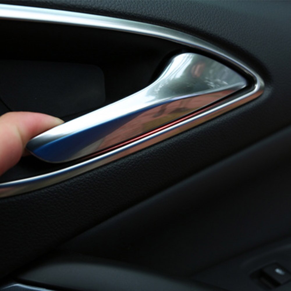 Moldura de borracha para porta interior automotivo, moldura de guarnição para opel astra k 2017 2018 2019, acessórios