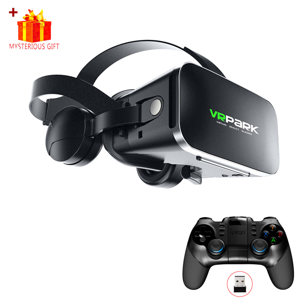 virtuell Wirklichkeit VR-Brille, 3D-Headset, Bluetooth-Geräte, Smartphone, Helm, Schutzbrille, Linsen, Smartphone, Viar, Kopfhörer, praktisch, praktisch: Orange