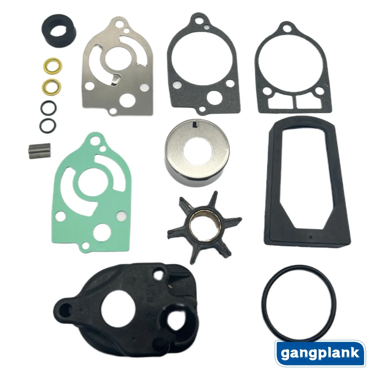 Außenbord-Wasserpumpenlaufrad-Reparatursatz für Mariner Mercury 40 45 50 60 65 70 PS Bootsmotorteile 46-77177A3